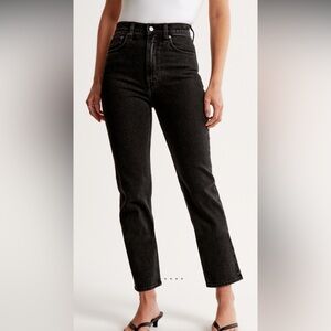 Abercrombie & Fitch Charcoal Denim Pants